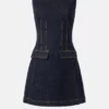Sleeveless Denim Mini Dress